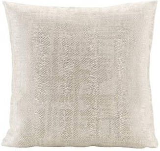 Leen Bakker Sierkussen Lucia goud crème 45x45 cm