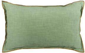 Leen Bakker Sierkussen Mabel groen goud 30x50 cm