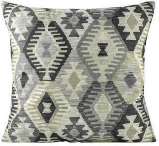Leen Bakker Sierkussen Rana grijs beige 45x45 cm