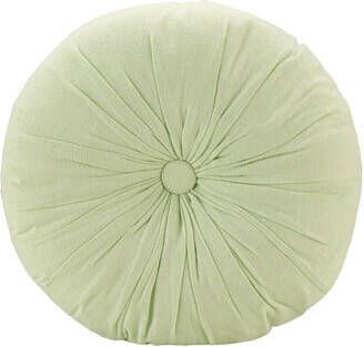 Leen Bakker Sierkussen Rosa lichtgroen Ø40 cm