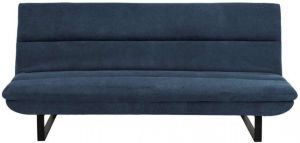 Leen Bakker Slaapbank Adelaide donker blauw 91x200x124 cm