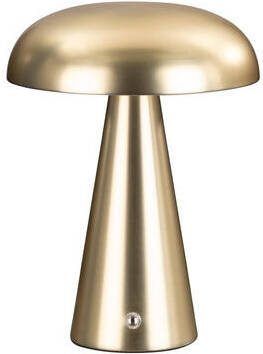Leen Bakker Tafellamp Eljereau goud Ø14 x 20 5 cm
