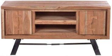Leen Bakker TV-meubel Louis acaciahout 130x60x40 cm