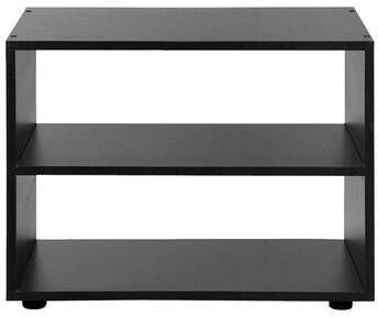 Leen Bakker TV-meubel Vancouver zwart hout 45x60x39 cm