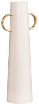 Leen Bakker Vaas Bazar beige 15 5x10x40 cm
