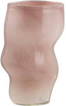 Leen Bakker vaas Cerise matroze glas 28x17x16 cm