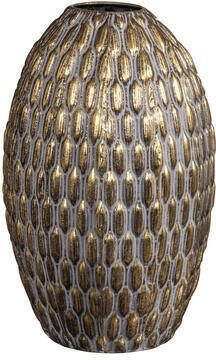Leen Bakker Vaas Gust Goud 46x29x29 cm