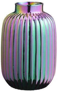 Leen Bakker Vaas Holo multicolor keramiek 32xØ21 5 cm