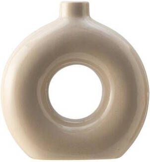 Leen Bakker Vaas Linea Naturel 23x22x7 cm