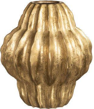 Leen Bakker Vaas Lora Goud 28xØ24 5 cm