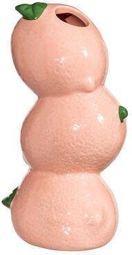 Leen Bakker Vaas Peach Perzikkleur 20x10x9 cm