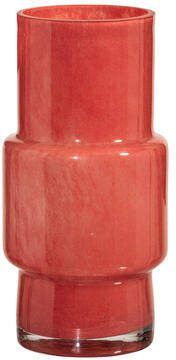 Leen Bakker Vaas Pop Roze 25xØ12 cm