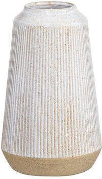Leen Bakker Vaas Violet Wit 21xØ13 cm