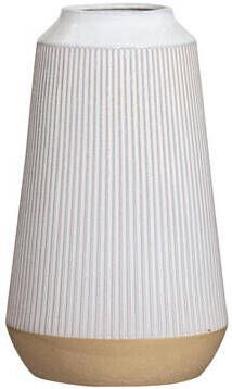 Leen Bakker Vaas Violet Wit 28xØ17 cm