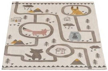 Leen Bakker Vloerkleed Burton naturel 70x150 cm