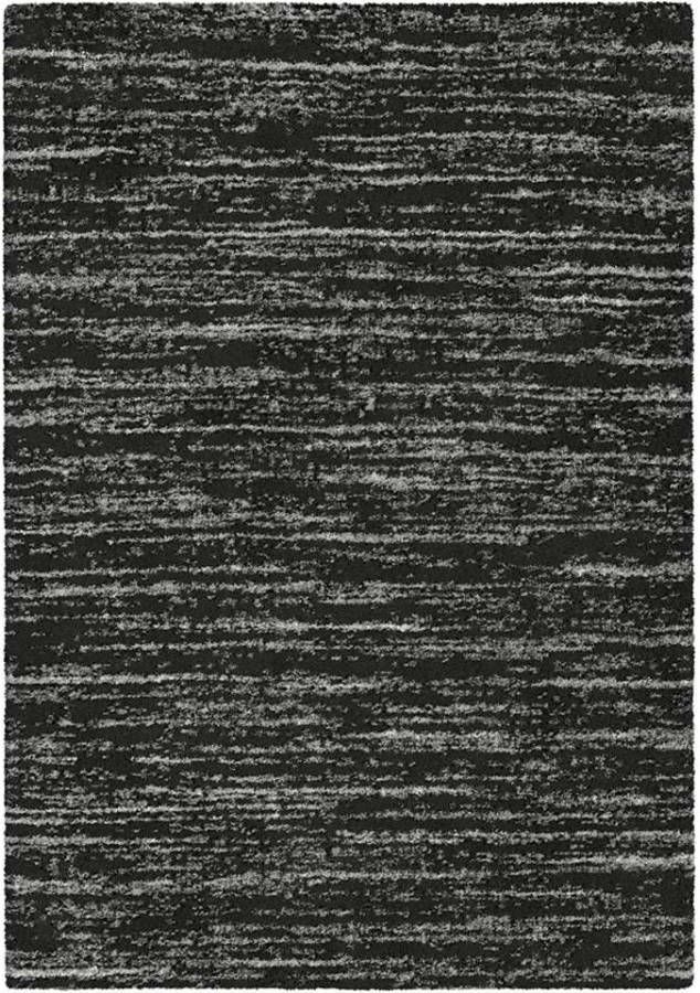 Leen Bakker Vloerkleed Caledon zwart 200x290 cm