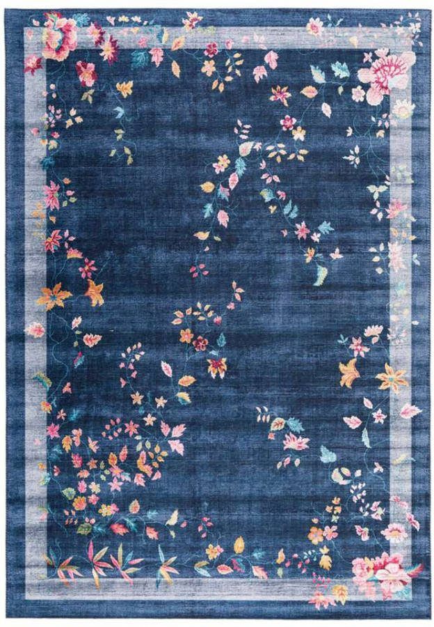 Leen Bakker Vloerkleed Loah blauw 160x230 cm