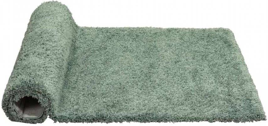 Leen Bakker Vloerkleed Luxury groen 160x230 cm