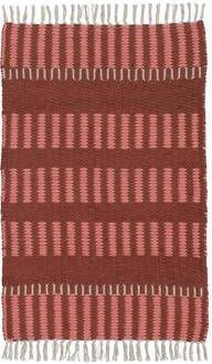 Leen Bakker Vloerkleed Mila rood 60x90 cm