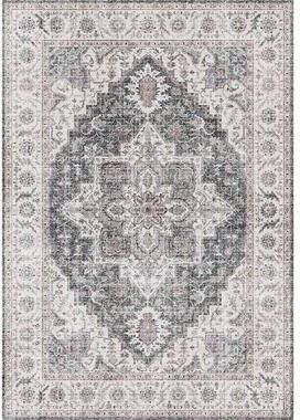 Leen Bakker Vloerkleed Saly grijs 160x230 cm