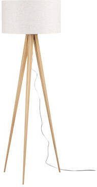 Leen Bakker Vloerlamp Gaia naturel Ø50x150 cm