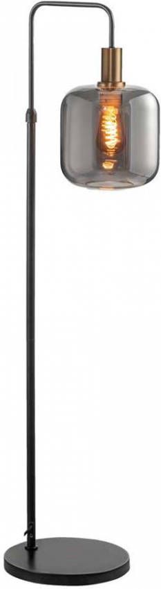 Leen Bakker Vloerlamp Toulouse zwart 108-150x35x28 cm