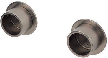 Leen Bakker Wandbeslag gordijnroede Gun metal Ø28mm S 2 (2016380)
