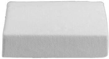 Leen Bakker Waterdichte matrasbeschermer molton wit 160x200 cm