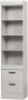 Leen Bakker WOOOD boekenkast Bold mistwit 215x53x43 cm - Thumbnail 1