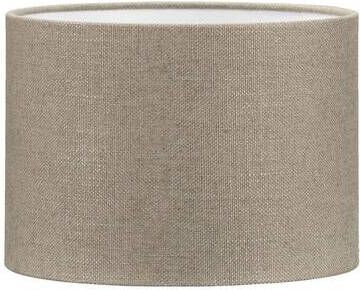 Light & Living Kap Cilinder taupe 18xØ25 cm Leen Bakker