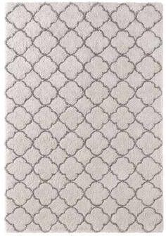 Light & Living Mint Rugs vloerkleed Luna grijs crème 200x290 cm Leen Bakker