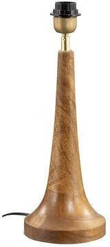 Light & Living Voet tafellamp Flores naturel 35xØ15 cm Leen Bakker