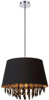 Lucide hanglamp Dolti zwart Ø45 cm Leen Bakker