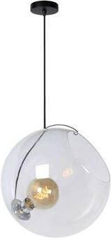 Lucide hanglamp Jazzlynn transparant Ø40 cm Leen Bakker