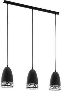 Outdoor Covers EGLO hanglamp Savignano 3-lichts zwart Leen Bakker