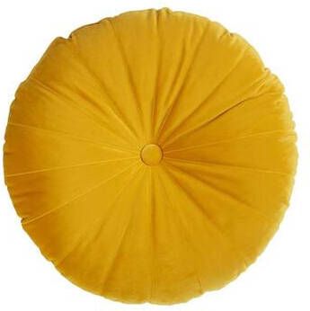 Polydaun KAAT Amsterdam sierkussen Mandarin geel 40x40 cm Leen Bakker