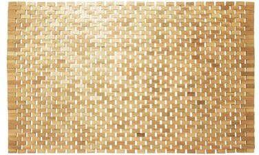 Sealskin badmat Woodblock bruin 52x90 cm Leen Bakker