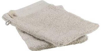 Seatzac Walra washand (set van 2) kiezelgrijs 16x21 cm Leen Bakker - Foto 2