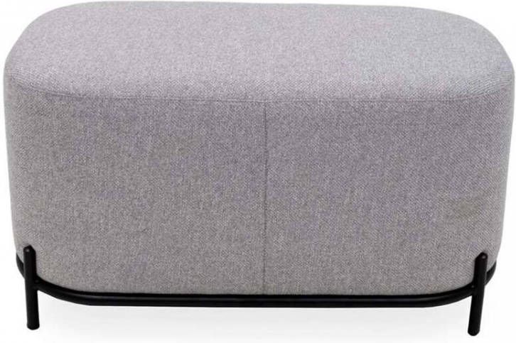 Tenzo hocker Harry grijs 46x82x42 cm Leen Bakker