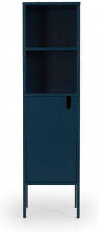 Tenzo wandkast Uno 1-deurs petrol 152x40x40 cm Leen Bakker