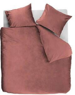 UMIX At Home by Beddinghouse dekbedovertrek Tender dark roze 200x200 220 cm Leen Bakker