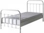 Vipack New York Kinderbed Metalen Bedframe met Lattenbodem 120x200 cm Wit - Thumbnail 3