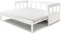 Vipack Bed Pino Hoogslaper met spijlen LF 90x200 cm uittrekbaar tot 180x200 cm - Thumbnail 2