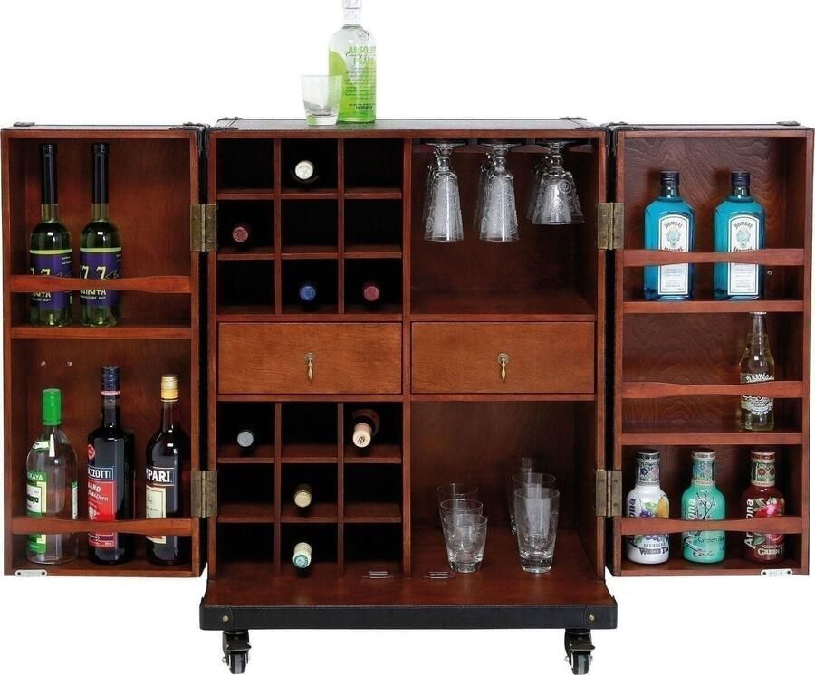 Barkast Trunk Bar Colonial Medium