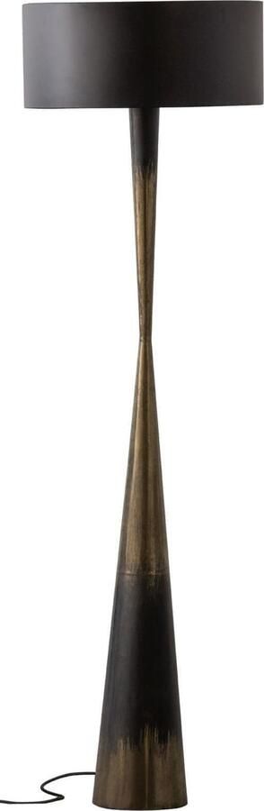 BePureHome | Blackout Too Staande Lamp Metaal Zwart brass | Woonaccessoires | Vloerlamp - Foto 5