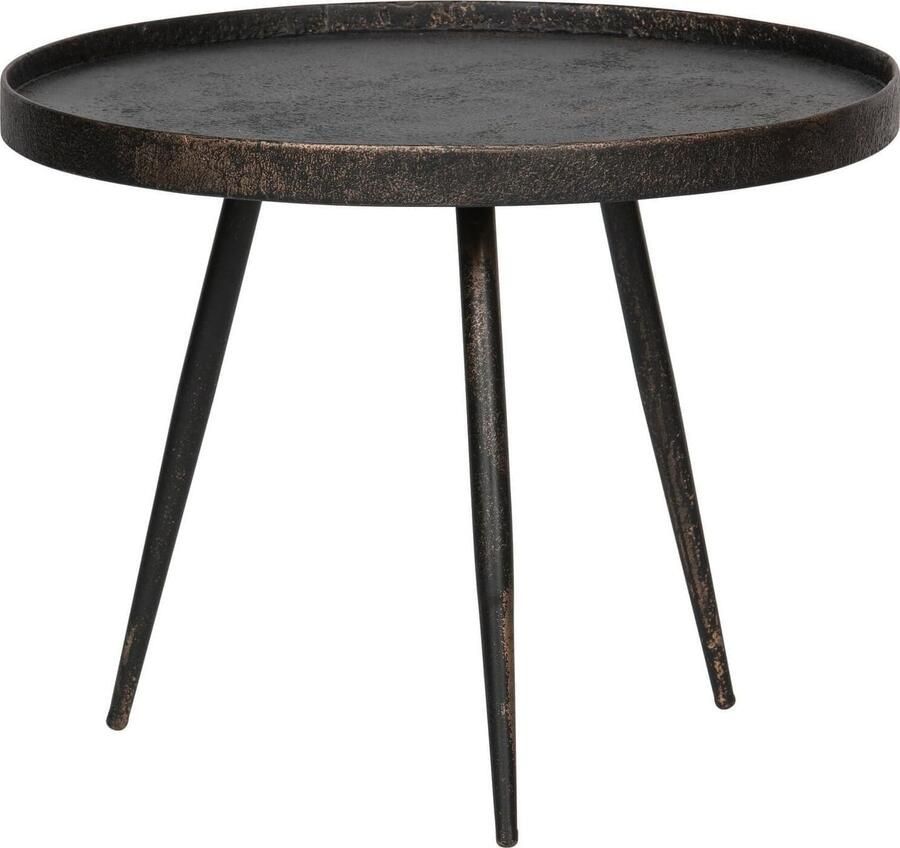 BePureHome | Bounds bijzettafel l hout metaal antique goud 44xo58 | Woonkamertafels | Bijzettafel