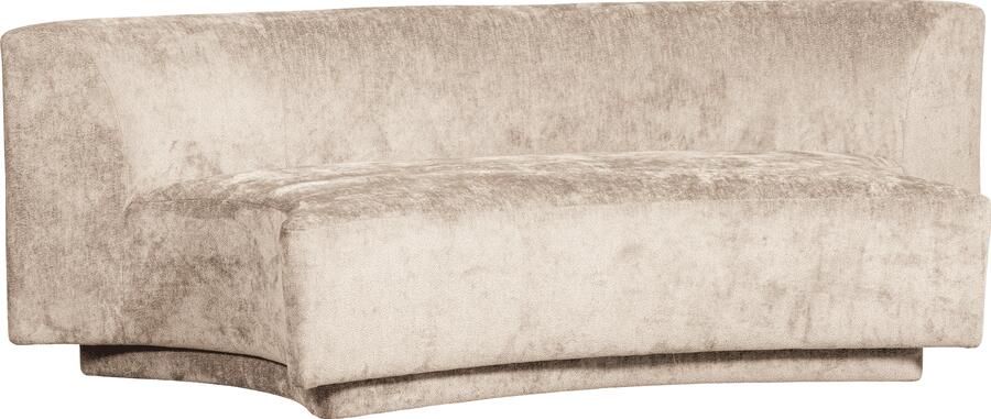BePureHome | Popular 2-zitsbank bankje naturel | Zitmeubels woonkamer | 2-zitsbank