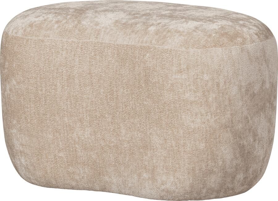 BePureHome | Popular organische poef naturel | Woonaccessoires | Poef - Foto 1