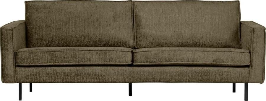 BePureHome | Rodeo 2 5-zitsbank structure velvet bonsai | Zitmeubels woonkamer | 2-zitsbank