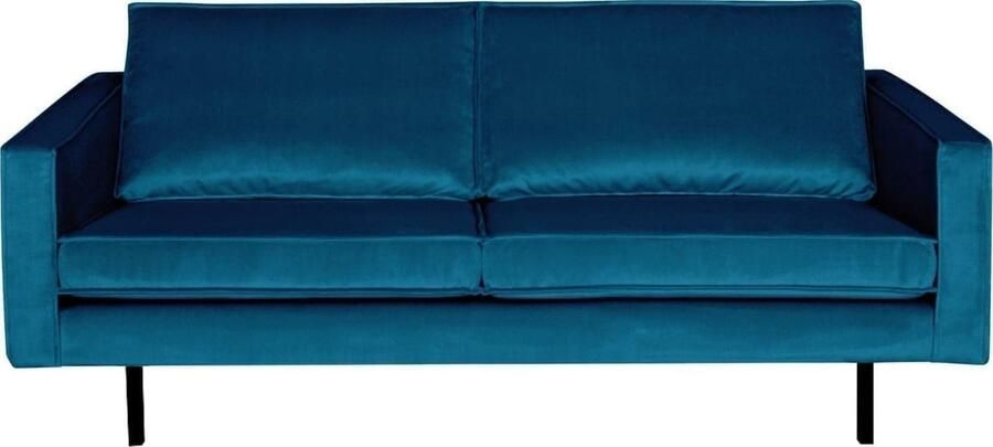 BePureHome | Rodeo 2 5-zitsbank velvet blue | Zitmeubels woonkamer | 2-zitsbank